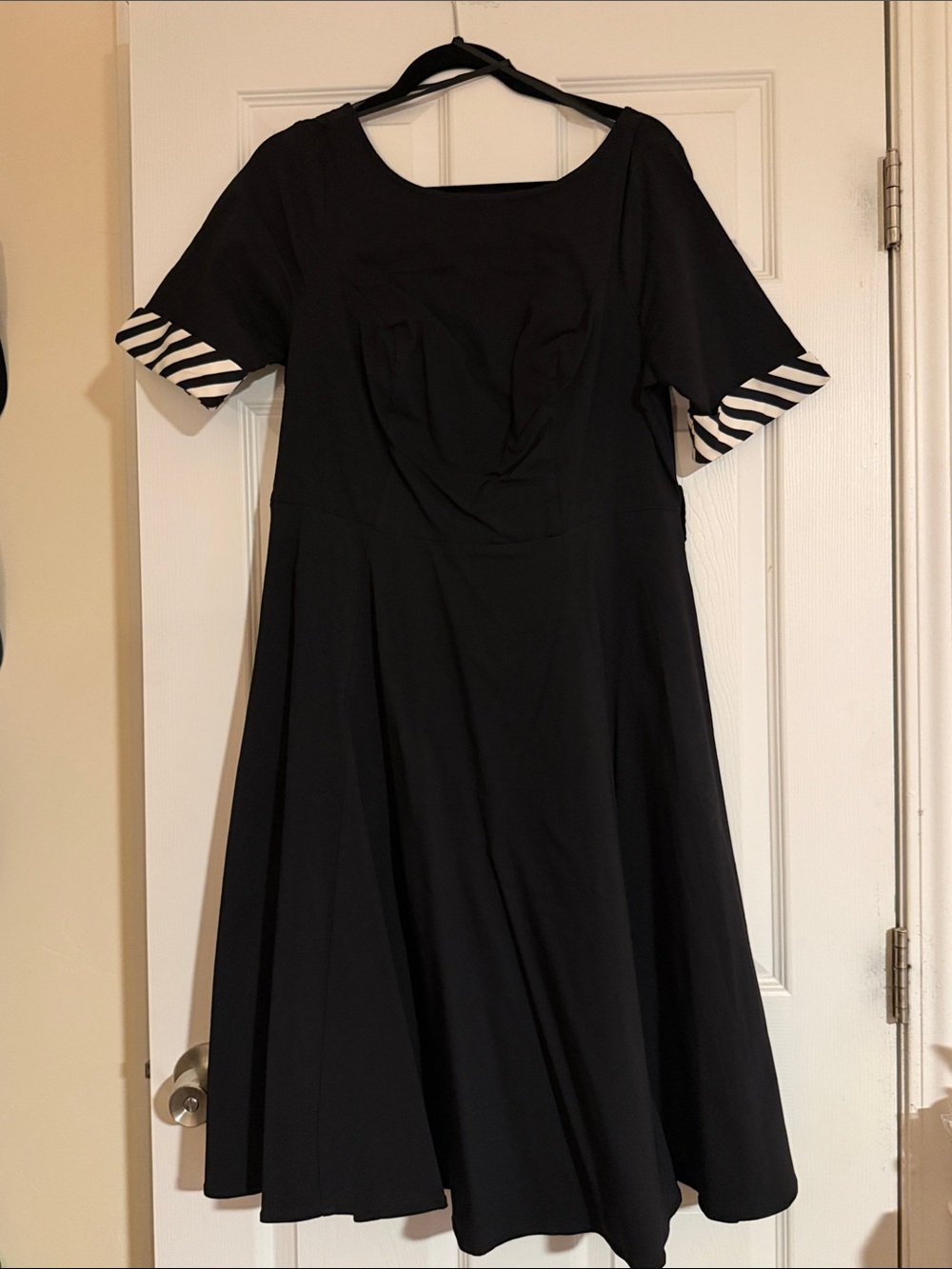 Collectif x ModCloth Black A-Line Dress